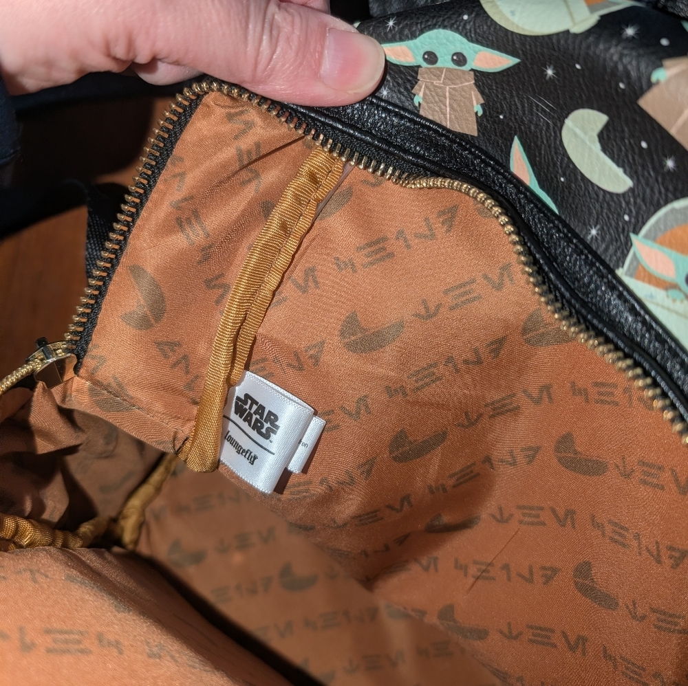 Star Wars Baby Yoda grogu Mini Backpack - Picture 2 of 4